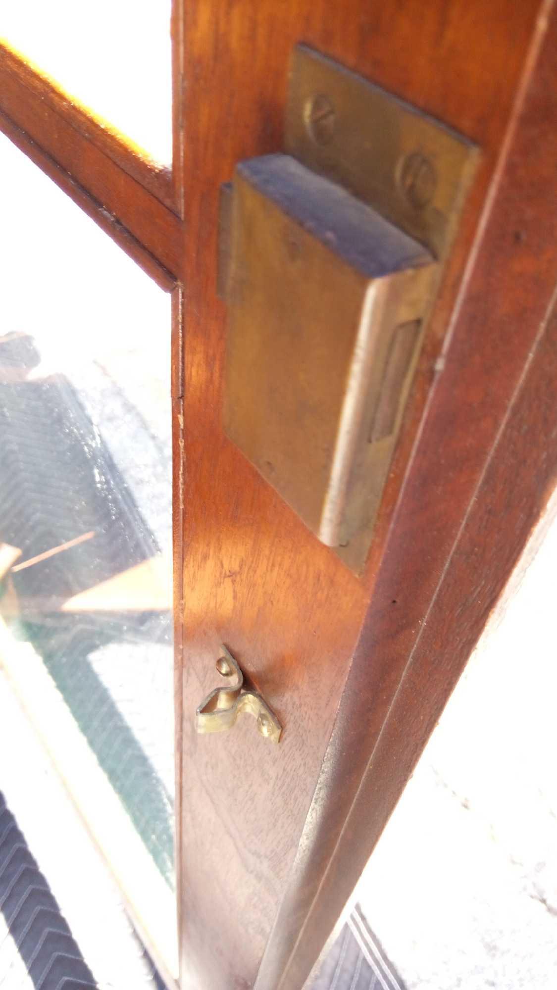 GORGEOUS OVER 200 YEARS OLD ANTIQUE WOODEN SHALLOW CABINET/HUTCH