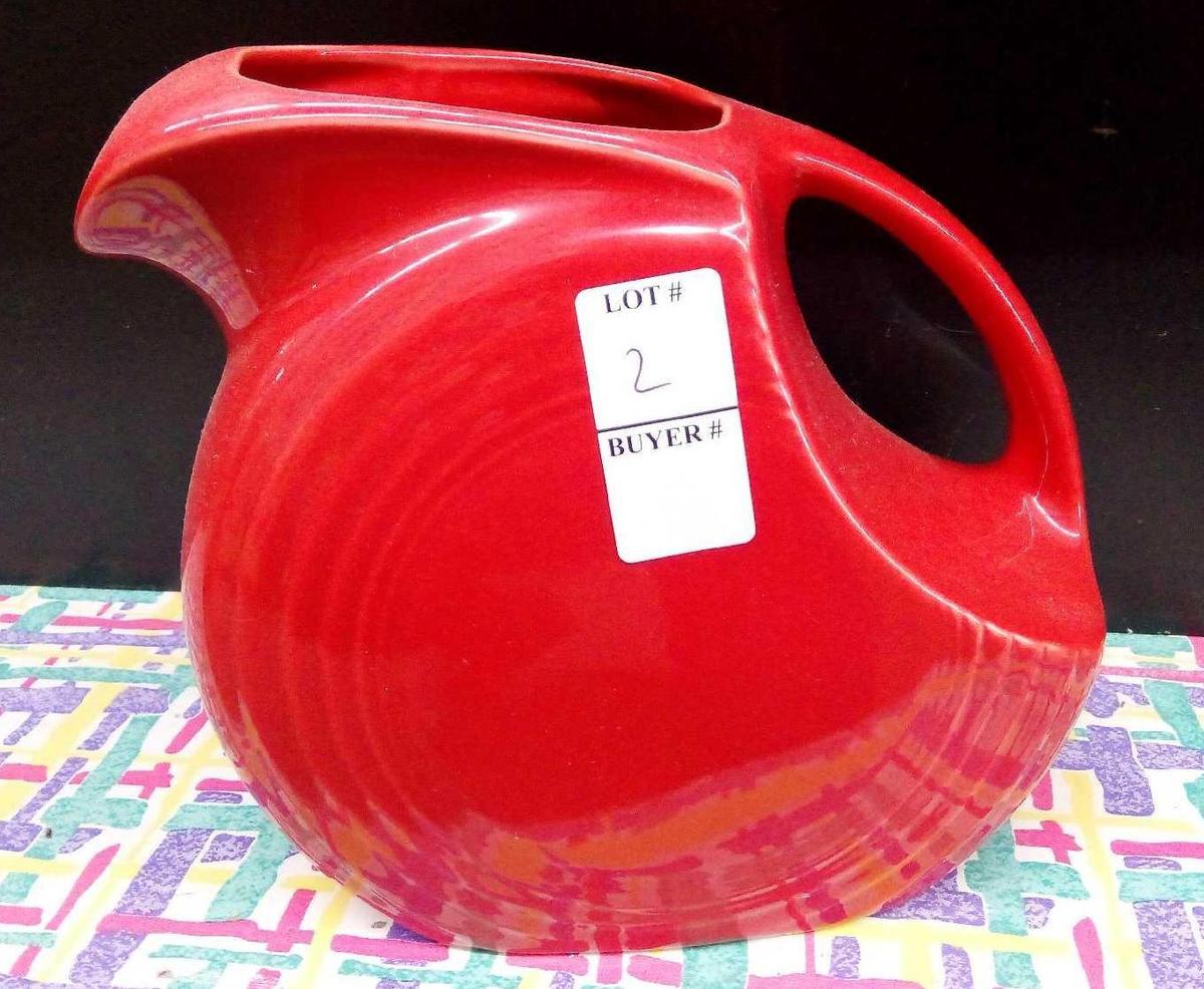 CHARMING FIESTA SCARLET PITCHER