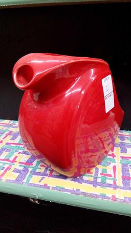 CHARMING FIESTA SCARLET PITCHER