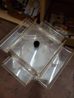 2 ft. Round Rotating DISPLAY SHELF for cards or boxed items