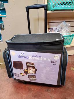 JOANNS SCRAP ESSENTIALA ROLLING SCRAPBOOK OFFICE