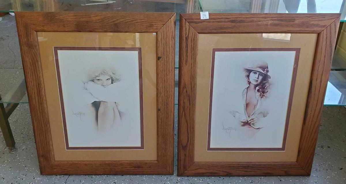 (2) SARAH MOON FRAMED PRINTS,