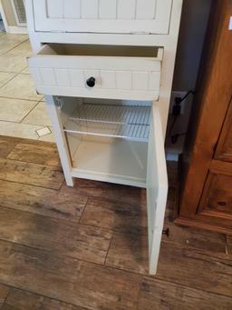 Cute DROP DOWN DESK, PETITE, ONE DRAWER, ONE DOOR