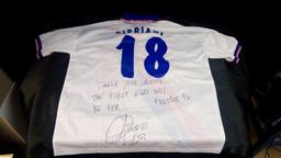 #18 CIPRIANI Macron Match Jersey FOOTBALL SIGNED AND INSCRIBED