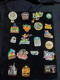 AWESOME GROUP OF DISNEY PINS, MARATHON, CRUISE LINE, PARTNERS