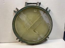 Vintage 15? Maritime Porthole - Nautical Port Hole - Very, Very Heavy