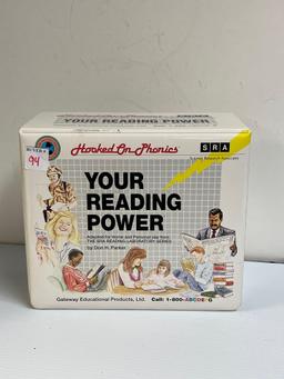 CLASSIC EDUCATION, HOOKED ON PHONICS, YOUR READING POWER CASSETTE GUIDE, POWER BUILDERS