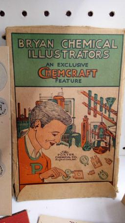 BRIAN CHEMICAL ILLUSTRATORS, AND EXCLUSIVE CHEMCRAFT FEATURE BOOK AND INSTRUCTION MANUAL