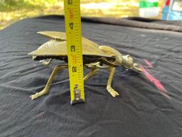 Big Brass midcentury fly insect Ashtray
