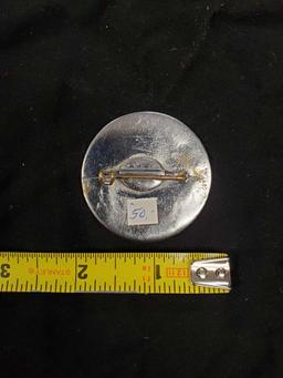 Vintage Employee Badge Pin - #329 The Associated Spring Corp.