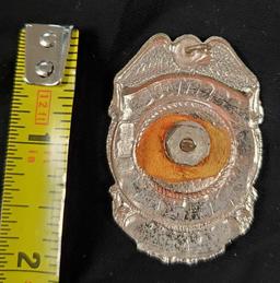 Vintage Badge - Security Officer - OUR LADY OF LOURDES HOSPITAL - New Jersey