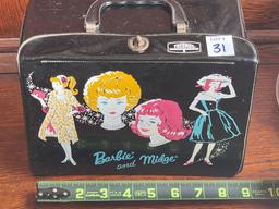 VINTAGE BARBIE AND MIDGE, THERMOS LUNCHBOX