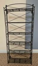 Collapsible 6 Level Metal Plant Stand/Display