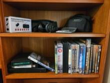 Shelf of Multimedia and Electronics