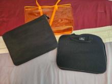 PAIR OF PROECTIVE SLEEVE ZIP CASE COMPUTER CASES, BAGS