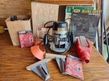 Sears Craftsman Heavy Duty Double Insulated Corded Router PLUS A BUNCH FOR SUPPLIES!