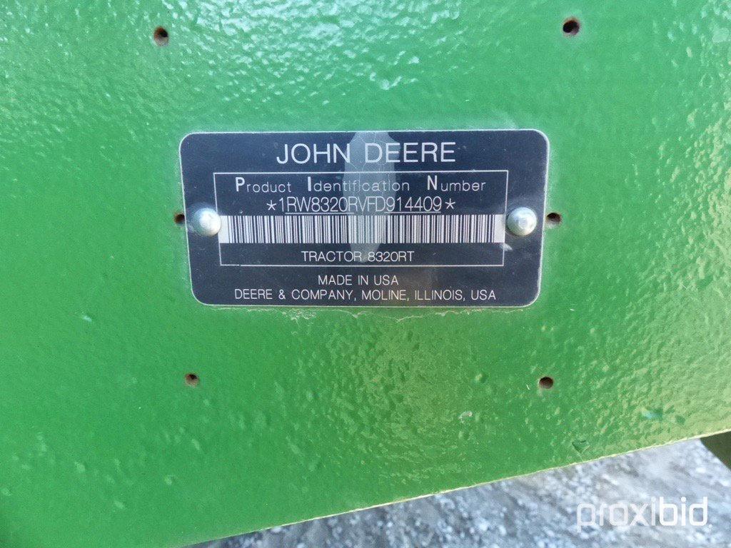 John Deere 8320RT Tractor