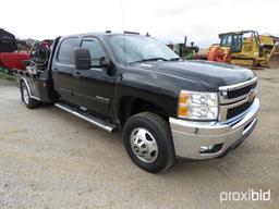 2013 Chevrolet 3500 LTZ, 4WD, Leather, Navigation, 72,000 mi., Fuel Tank, Air Comp., Tool Boxes