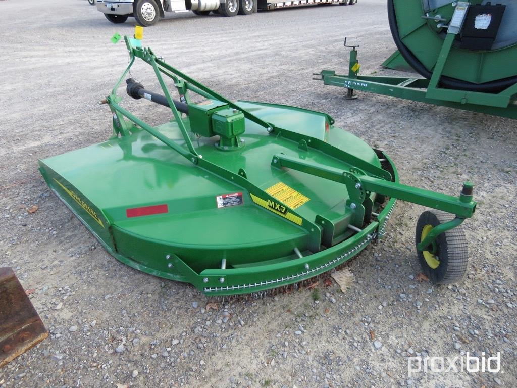 JOHN DEERE MX7 LIFT-TYPE ROTARY CUTTER, SN 1P00MX7CHHP035964