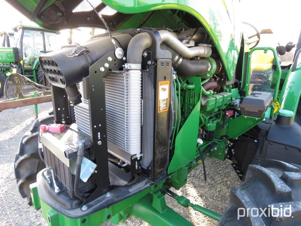 JOHN DEERE 5100E TRACTOR, O/S, MFWD,  50 HRS., SN 1LV5100EHGG100214