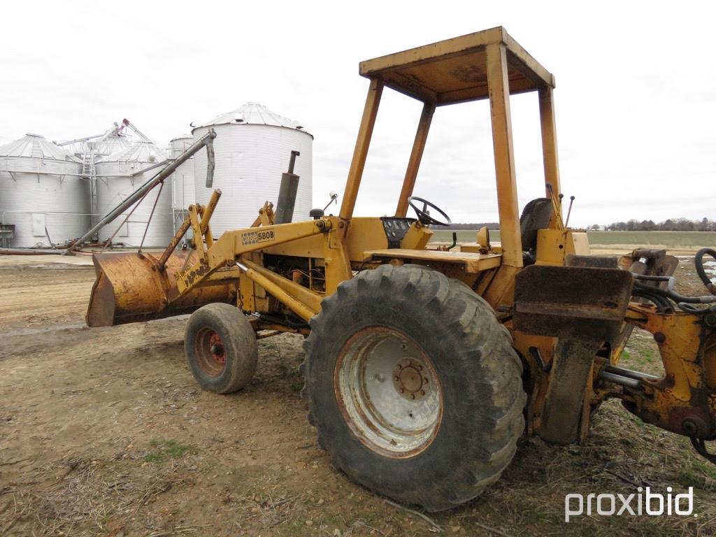 CASE 580B BACKHOE