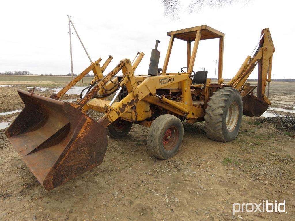 CASE 580B BACKHOE