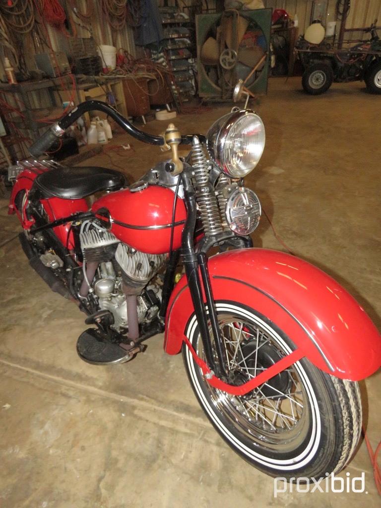 1942 Harley Davidson Mdl 45 Show Bike