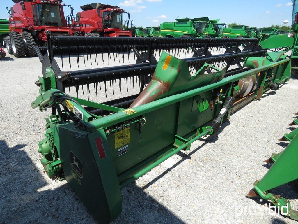 925 John Deere Header