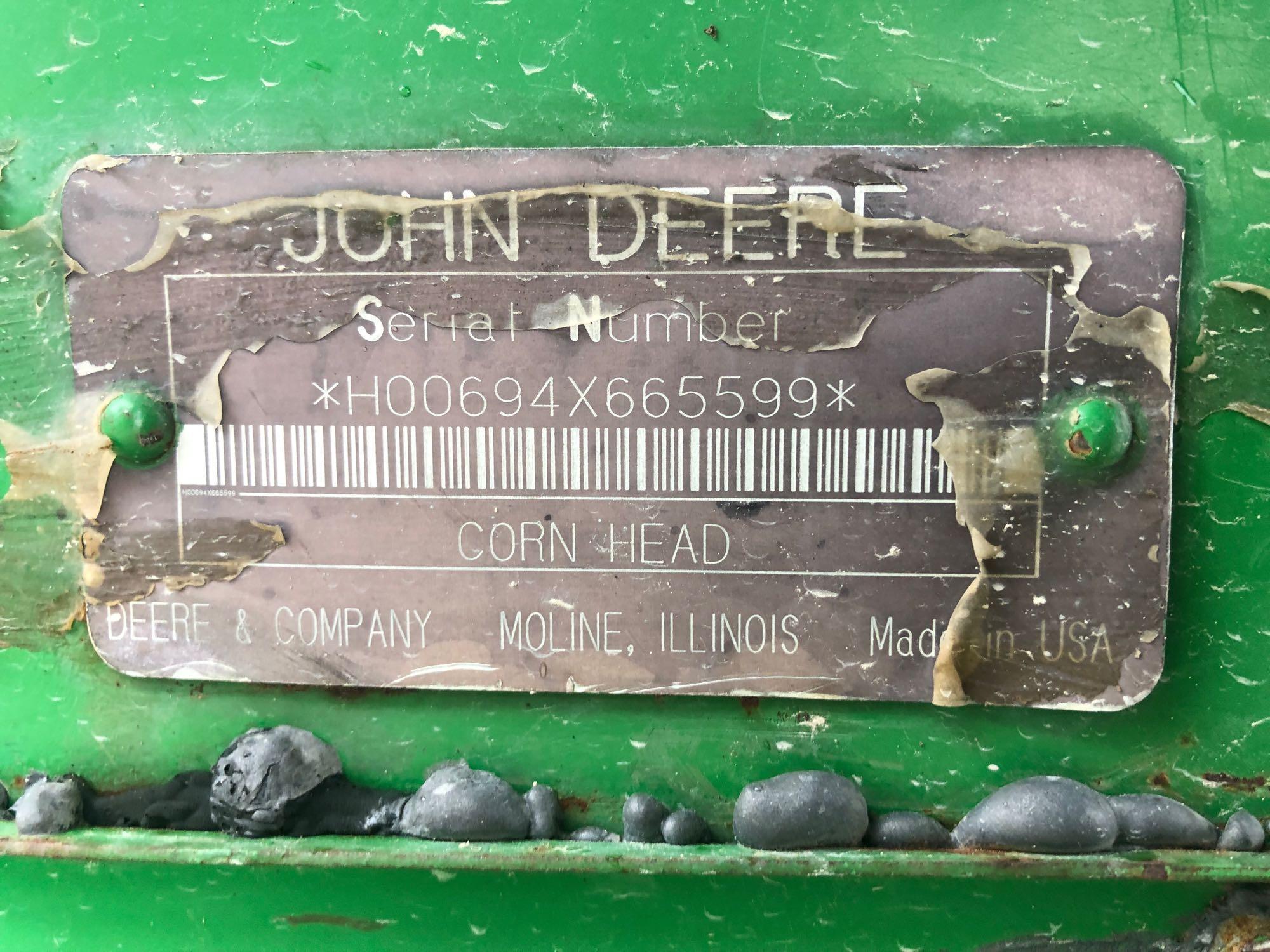 694 JOHN DEERE CORN HEAD