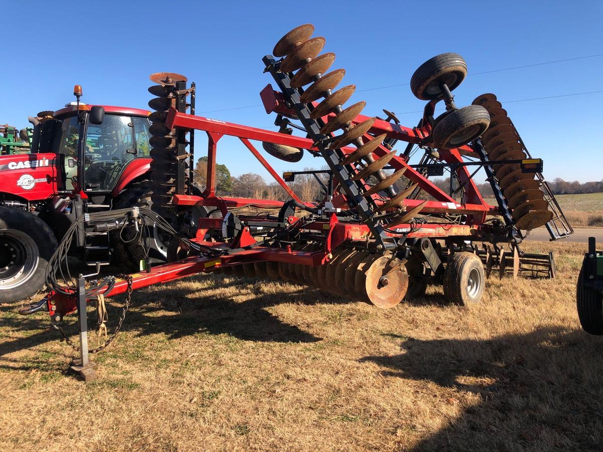 345 Case IH Disk w/ Rolling Baskets