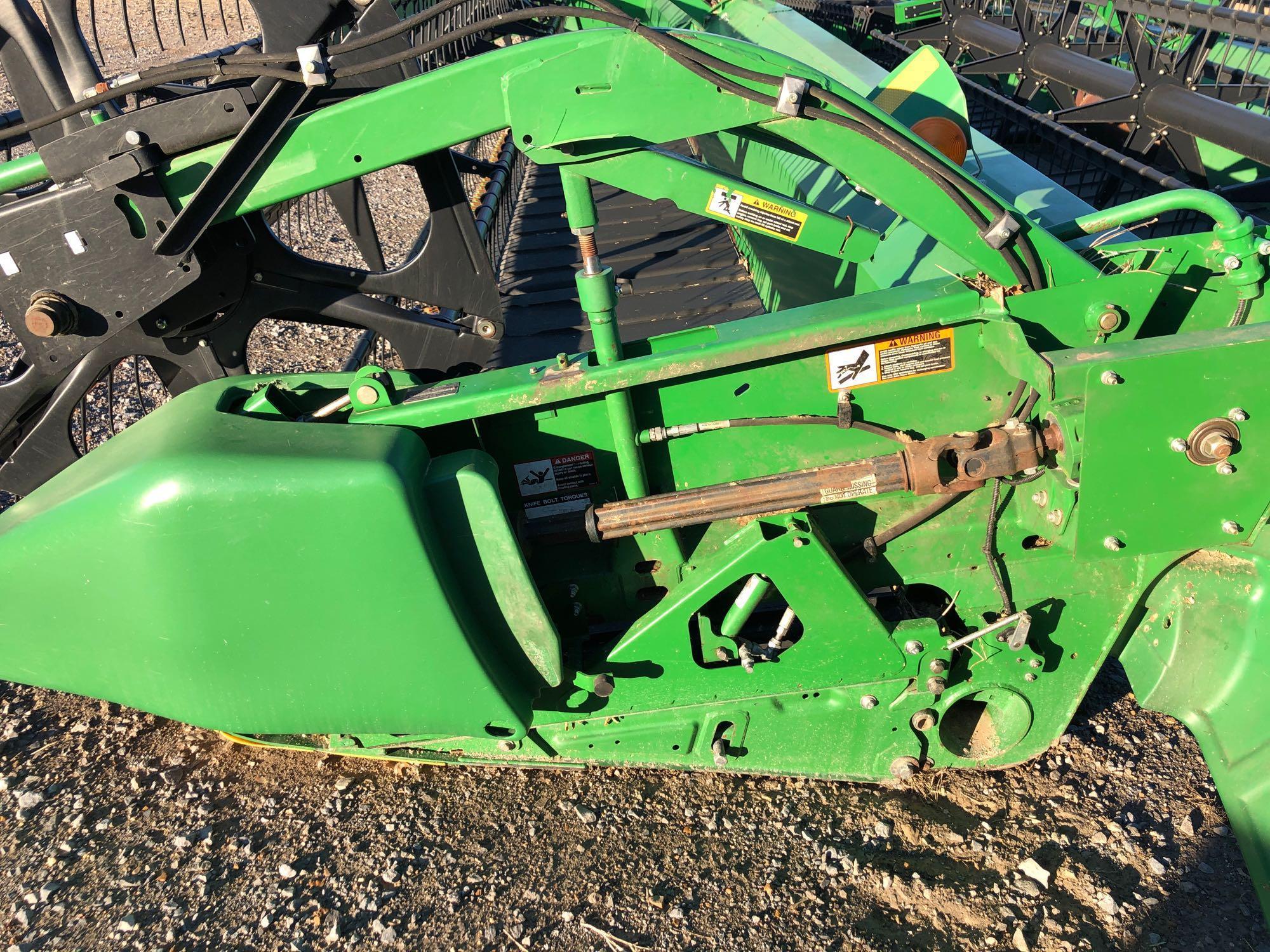 640FD John Deere Flex Draper Platform, SN 765234