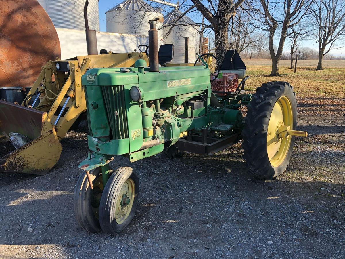 40 John Deere Tractor