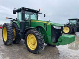 8310R JOHN DEERE TRACTOR, 2013 YR., MFWD