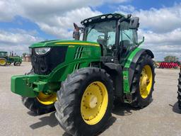 6170R JOHN DEERE TRACTOR, MFWD, 2012 YR.