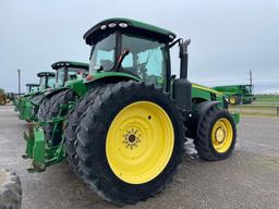 8360R JOHN DEERE TRACTOR, MFWD, 2013 YR.