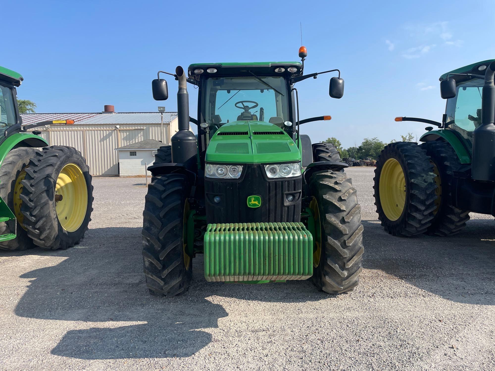 8310R JOHN DEERE TRACTOR, 2013 YR., MFWD