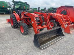 DK4510 KIOTI TRACTOR WITH KL5510 LOADER