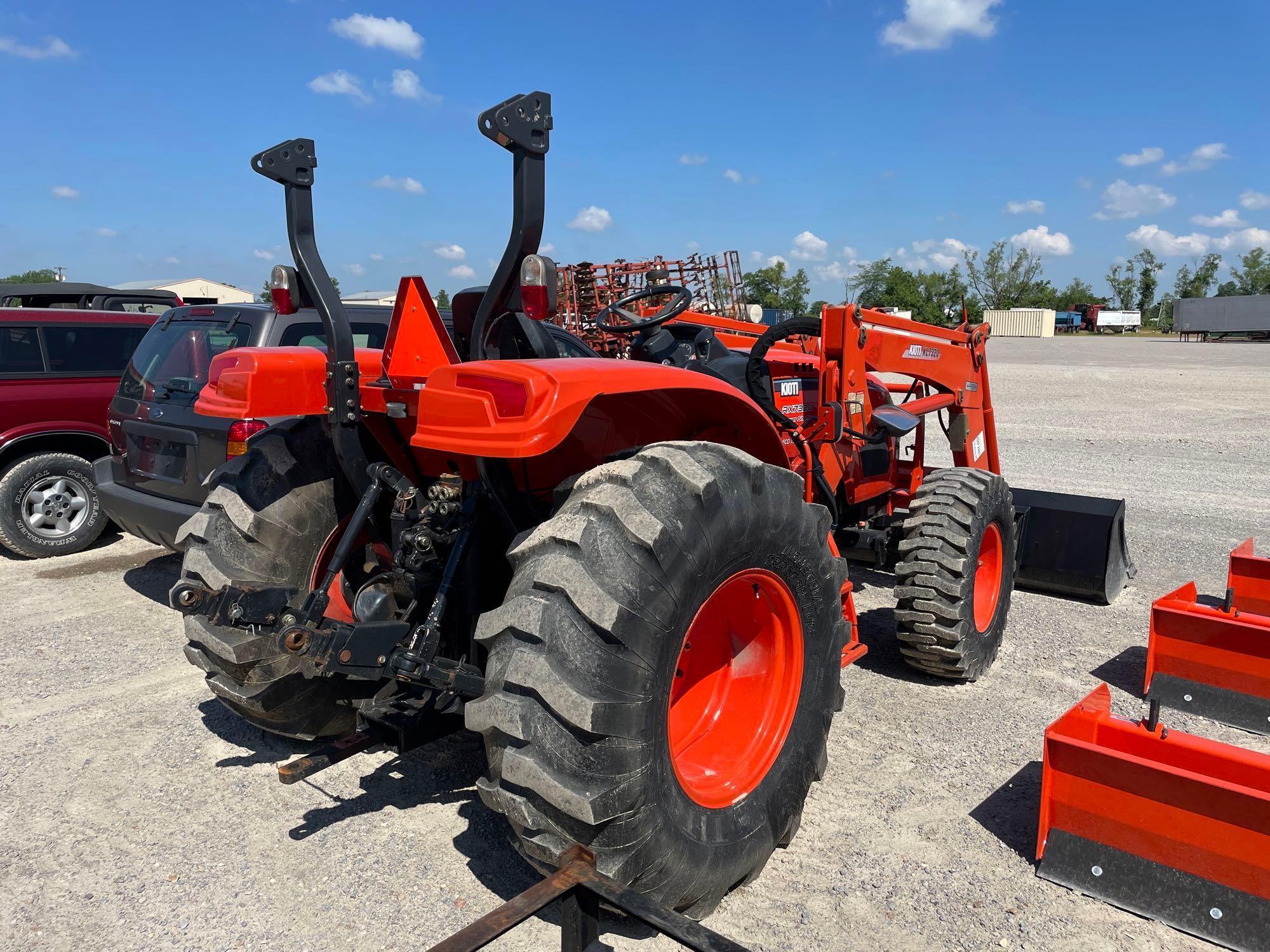 RX7320 KIOTI TRACTOR WITH KL7320 LOADER