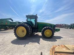 8430 JOHN DEERE TRACTOR, MFWD, 2008 YR.