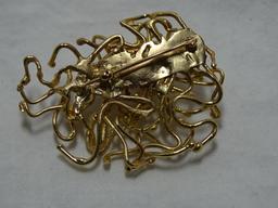 Gold Brooch