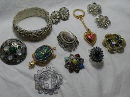 Rhinestone and Other Costume Jewelry