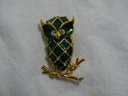 Boucherer Owl Brooch