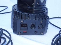 Pair of Moving Head Light Fixtures