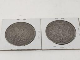 1880-O and 1890-O Morgan Dollars