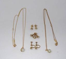 Grouping of Gold-Filled Jewelry