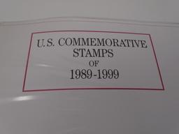 U.S. Commemorative stamps of 1989-1999