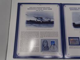 Charles Lindbergh's Solo Transatlantic Flight 75th Anniversary Folio