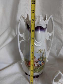 German porcelain center piece set