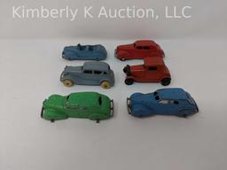 6 TOOTSIETOY toy cars