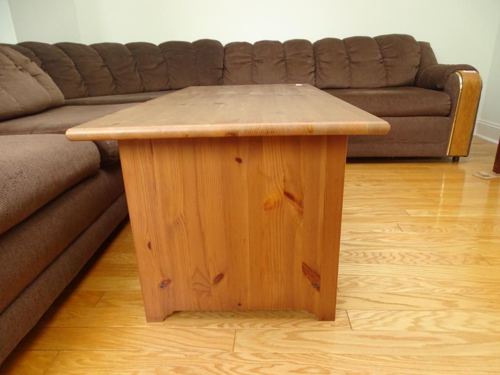 Cubby-hole coffee table (PICK UP ONLY)